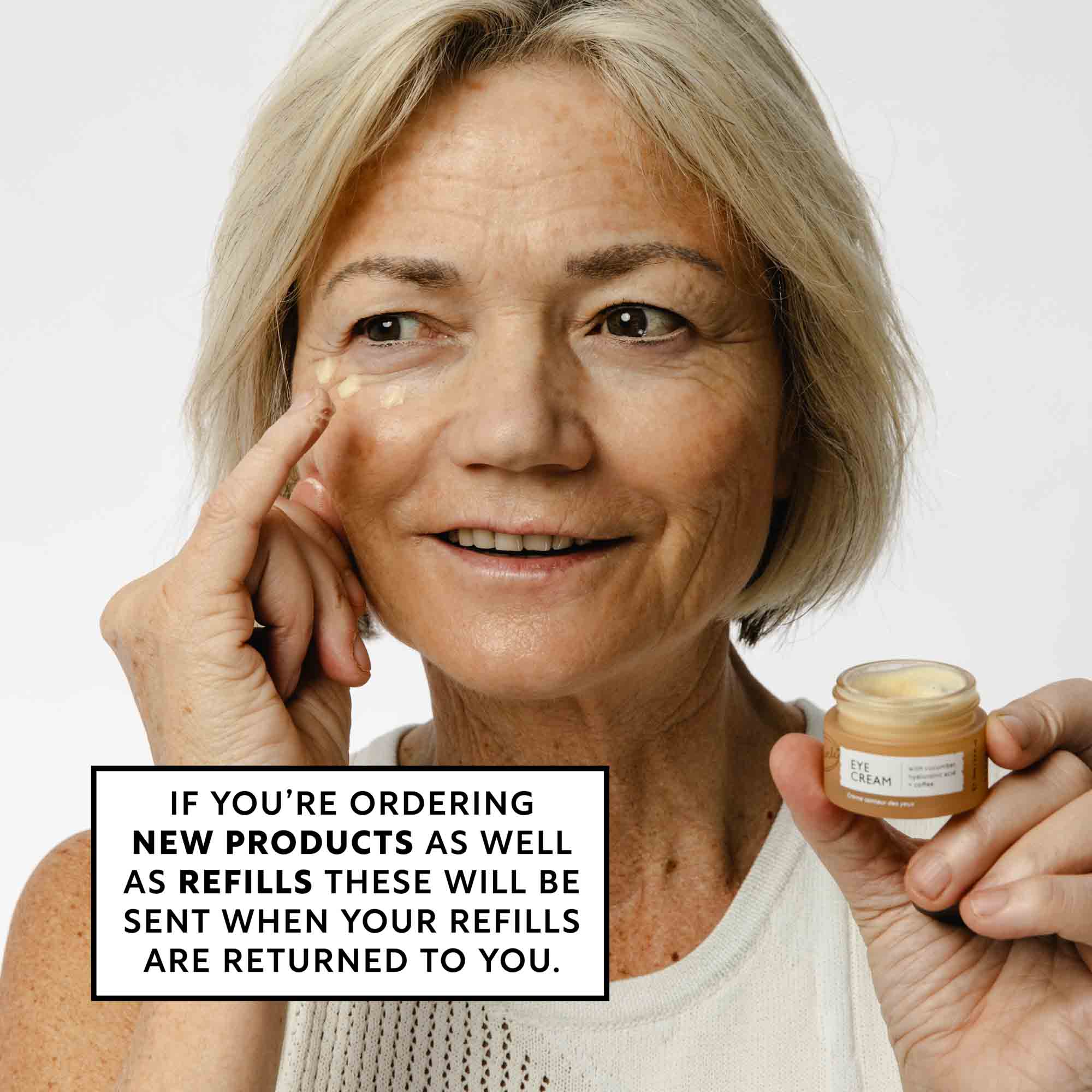 RETURN + REFILL Eye Cream with Hyaluronic Acid + Coffee - ON PAUSE - Image 5