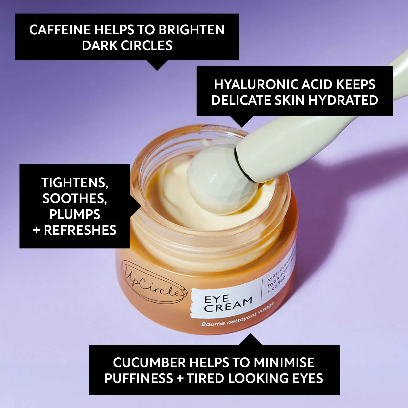 Eye Cream with Hyaluronic Acid + Coffee - Image 6