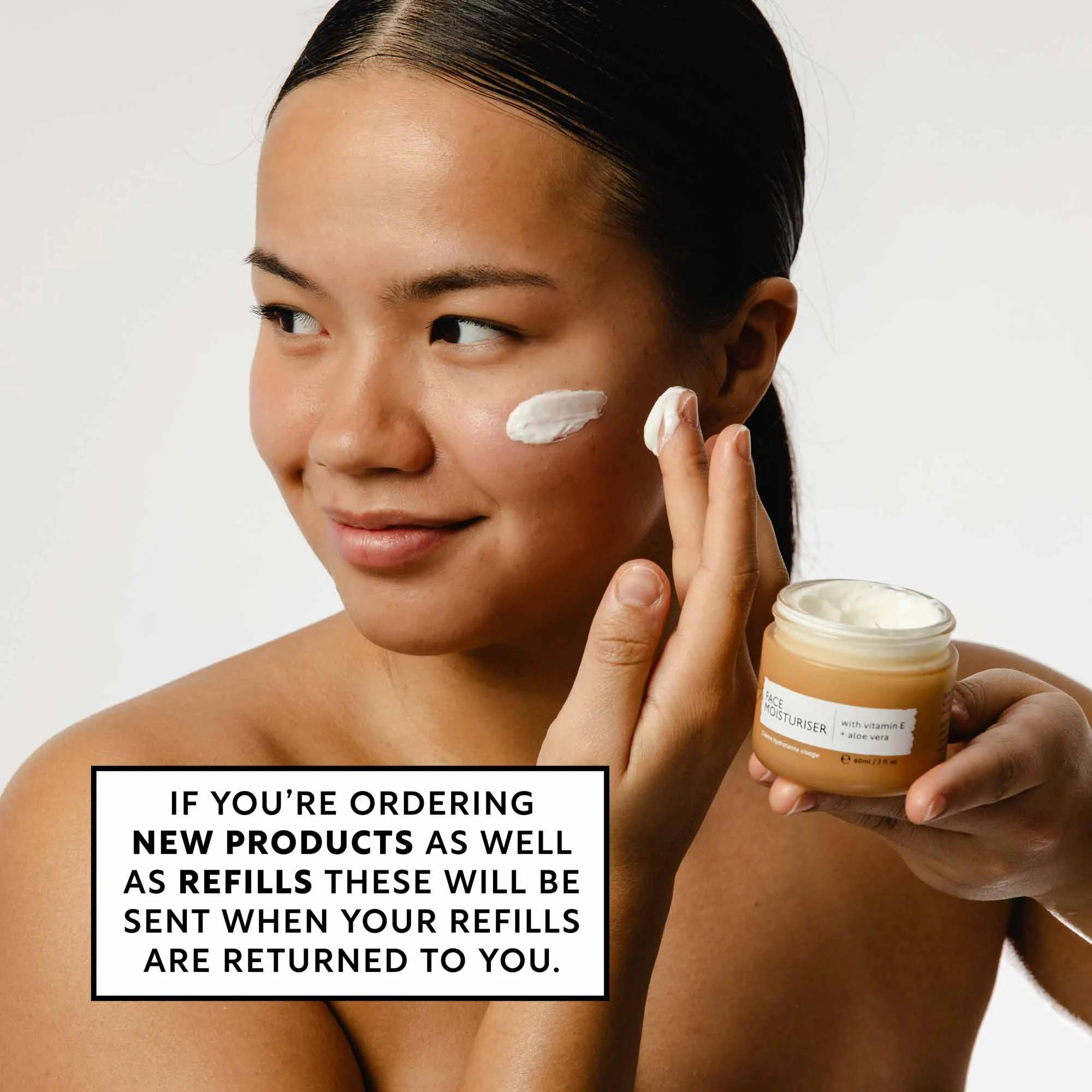 RETURN + REFILL Face Moisturiser with Vitamin E - ON PAUSE - Image 5