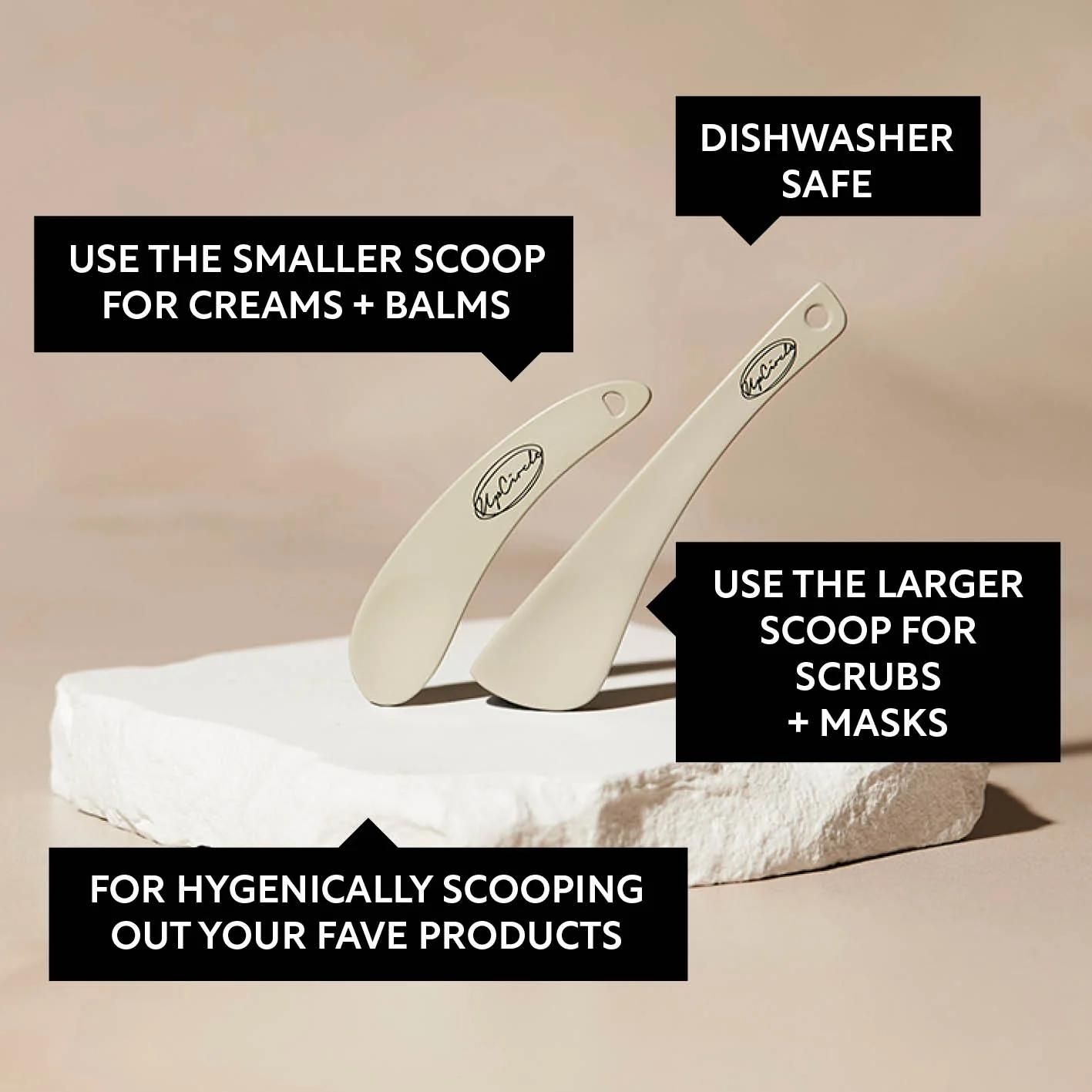 Cosmetic Spatulas - 2 Pieces - Image 3