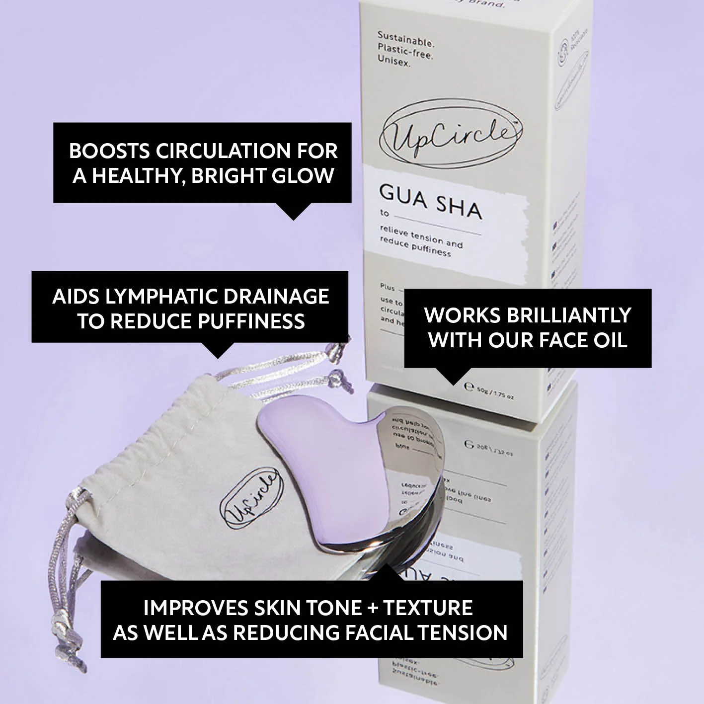 Gua Sha Facial Massage Stone - Image 5