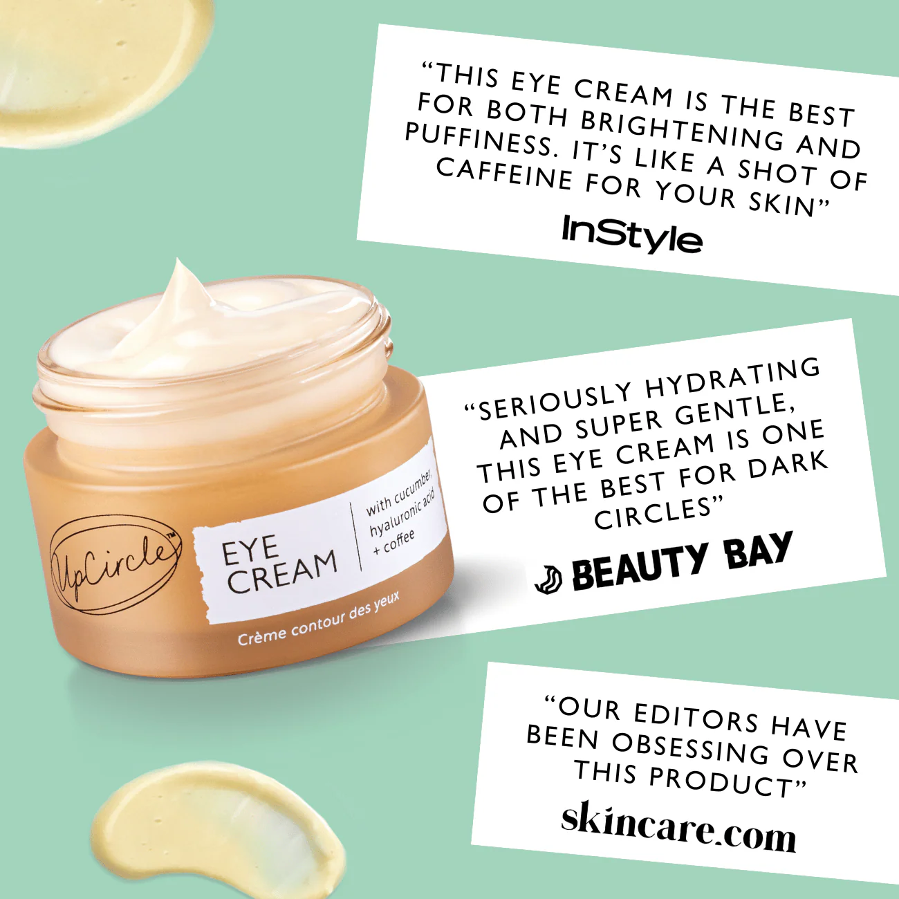 Eye Cream with Hyaluronic Acid + Coffee - Image 4