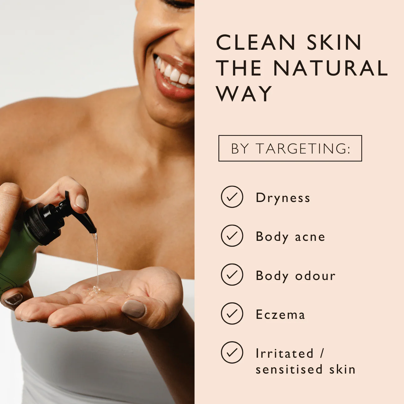 Natural Hand + Body Wash with Lemongrass - Travel Size - Image 5
