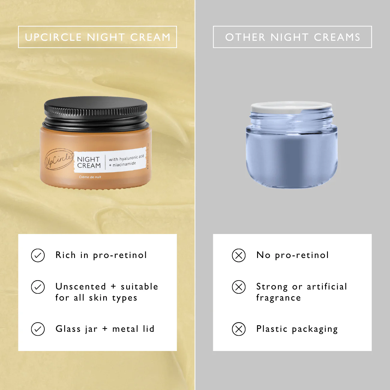 Night Cream with Hyaluronic Acid + Niacinamide - Travel Size - Image 11